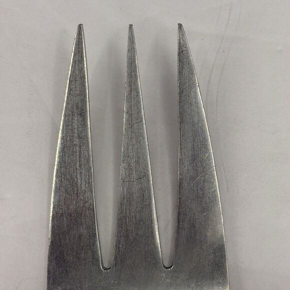 Vintage Mar-Crest Ebony Elegance (Stainless) Atomic Starburst Japan Serving Fork - Picture 14 of 16